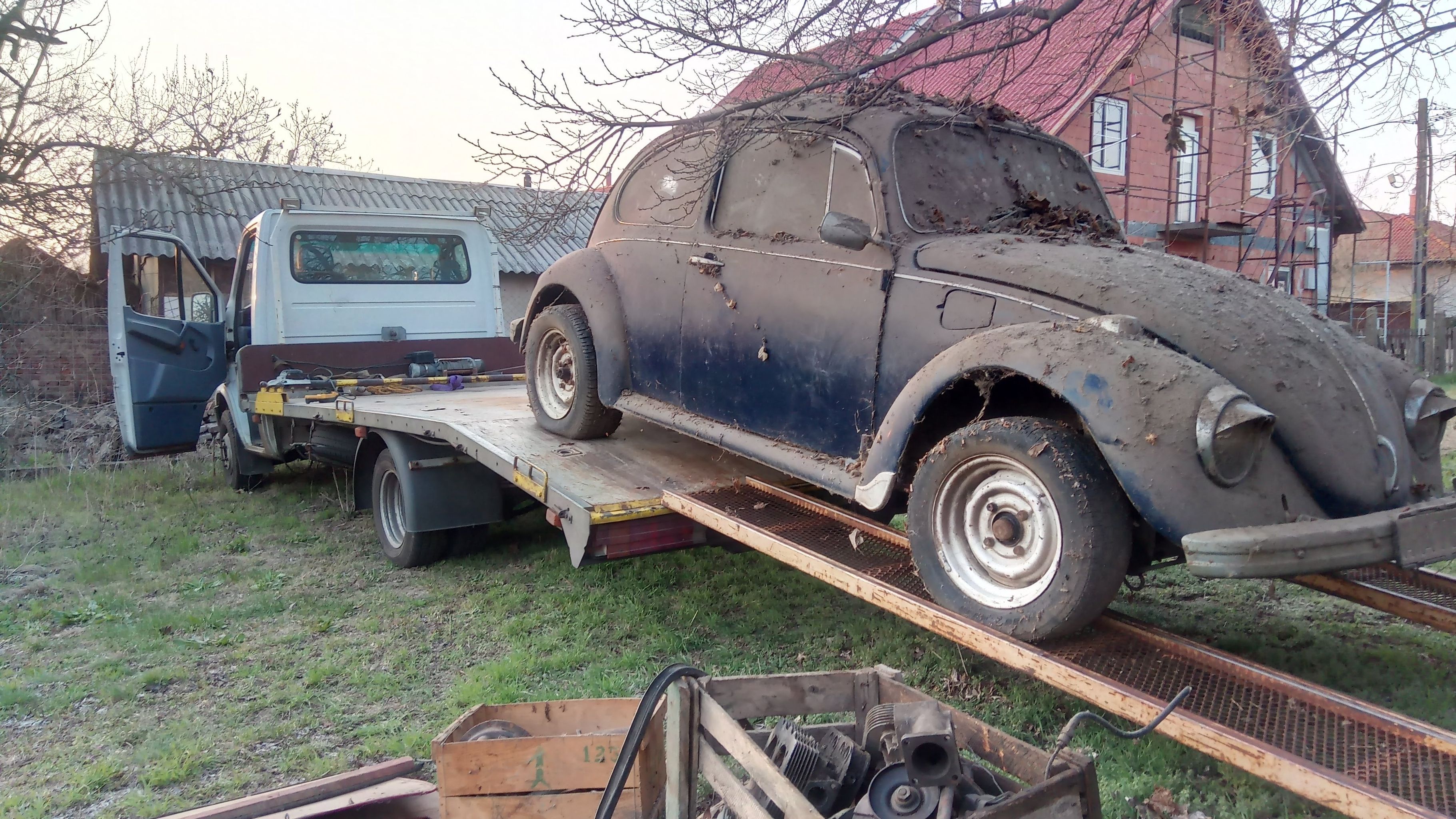 Forgalomból kivont autó szállítása